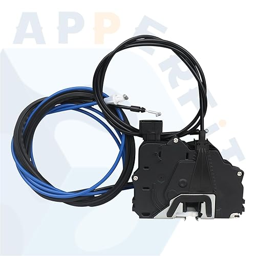 Miniatura 9 de Actuador de bloqueo de puerta con cables para puerta delantera izquierda lado del conductor 68232439AG compatible con RAM ProMaster Cargo Van 1500