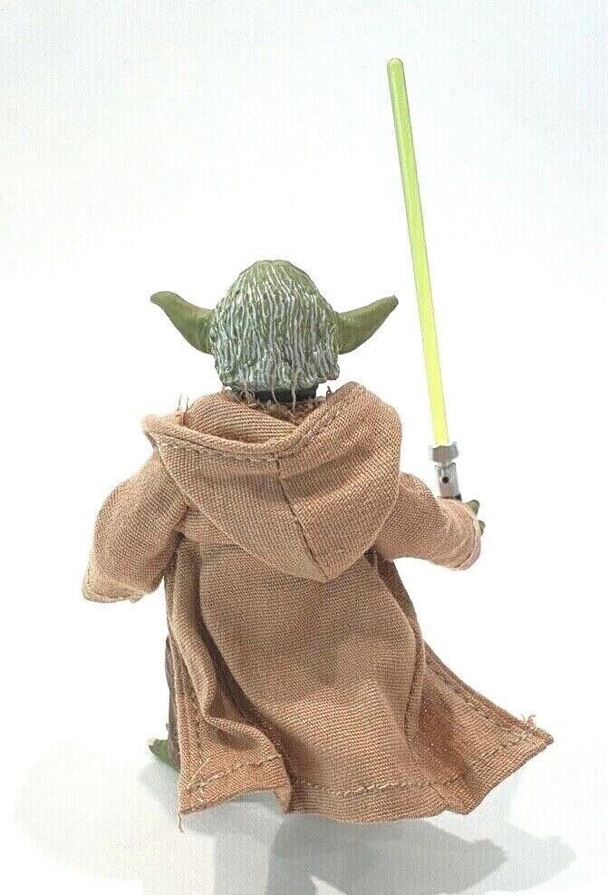 1/12 Scale miniautre custom handmade Wired Fabric Robe for Star Wars Black Yoda figure image 5