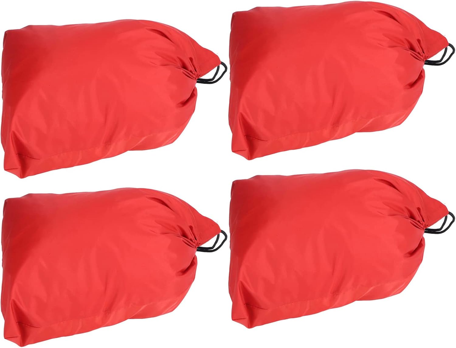 Car Mirror Protector Cover 4pcs 190T Polyester Taffeta Faucet Frost Protector Cover (Red)
