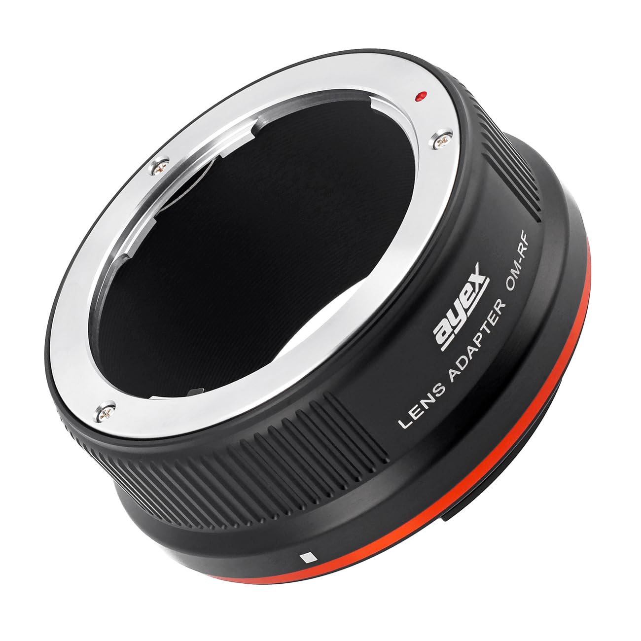 Adaptador de objetivo compatible con lentes Olympus OM bayoneta compatible con Canon EOS R Mount OM-EOS R