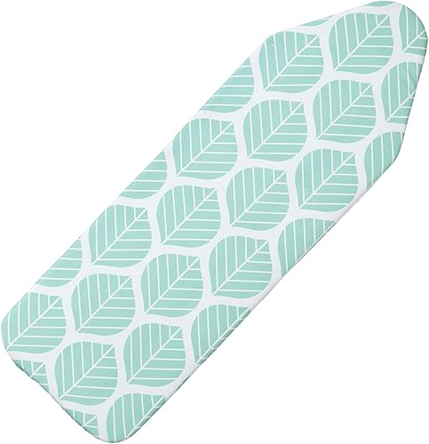 Seiritex Funda para tabla de planchar de 15 x 54 pulgadas, reflectante al calor con cierres de velcro, acolchado grueso con bordes elásticos, 3