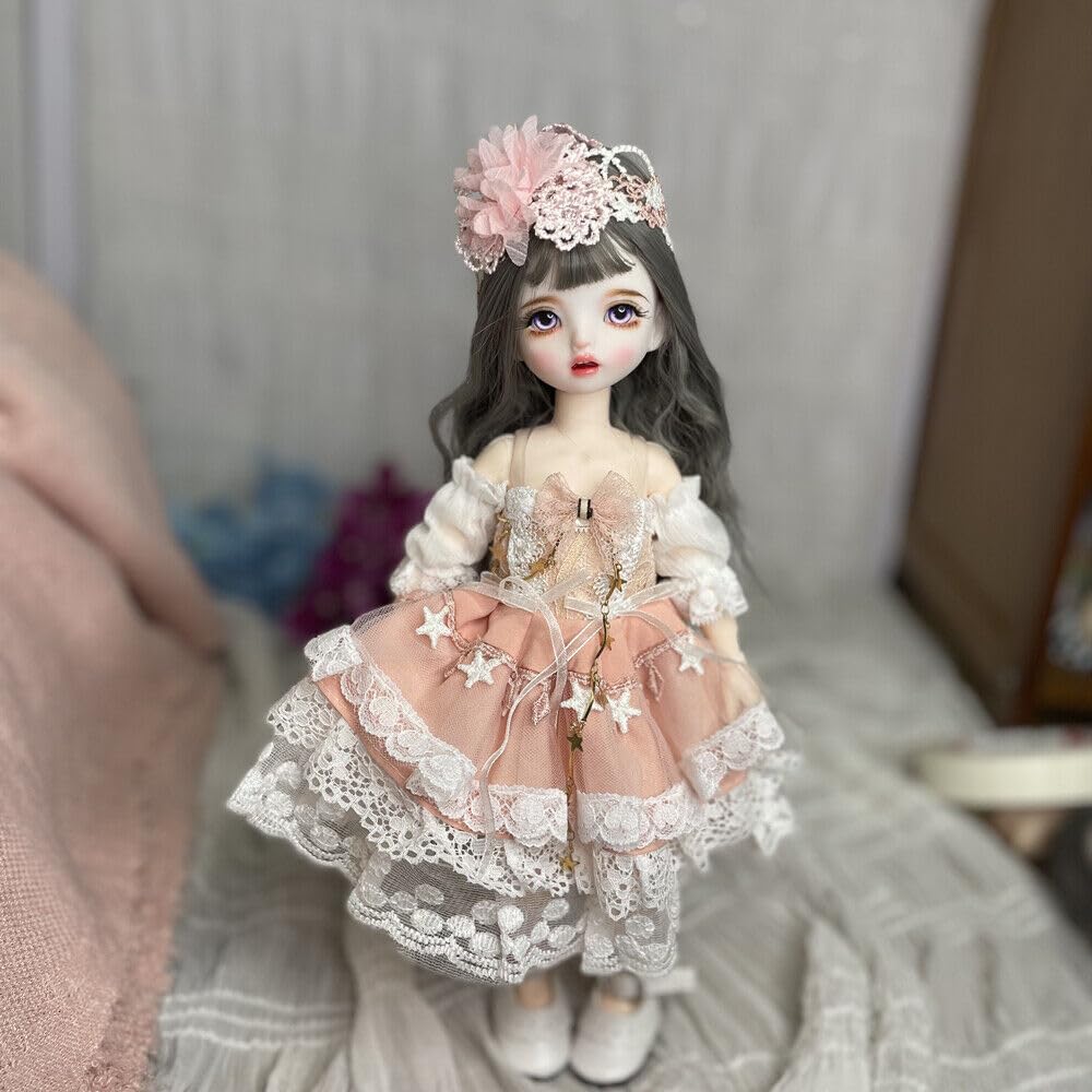 Amazon | BALOLO BJD ドール フルセット 1/6 球体関節人形女の子 30