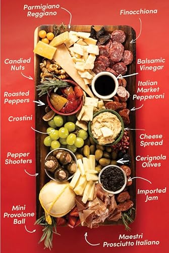 Di Bruno Bros Italian Market Cheese & Charcuterie Gift Crate: Loaded With The Best Authentic Gourmet Italian Food Items For Entertaining Friends and Family. The Perfect Food Basket Gift! - Thumbnail 2