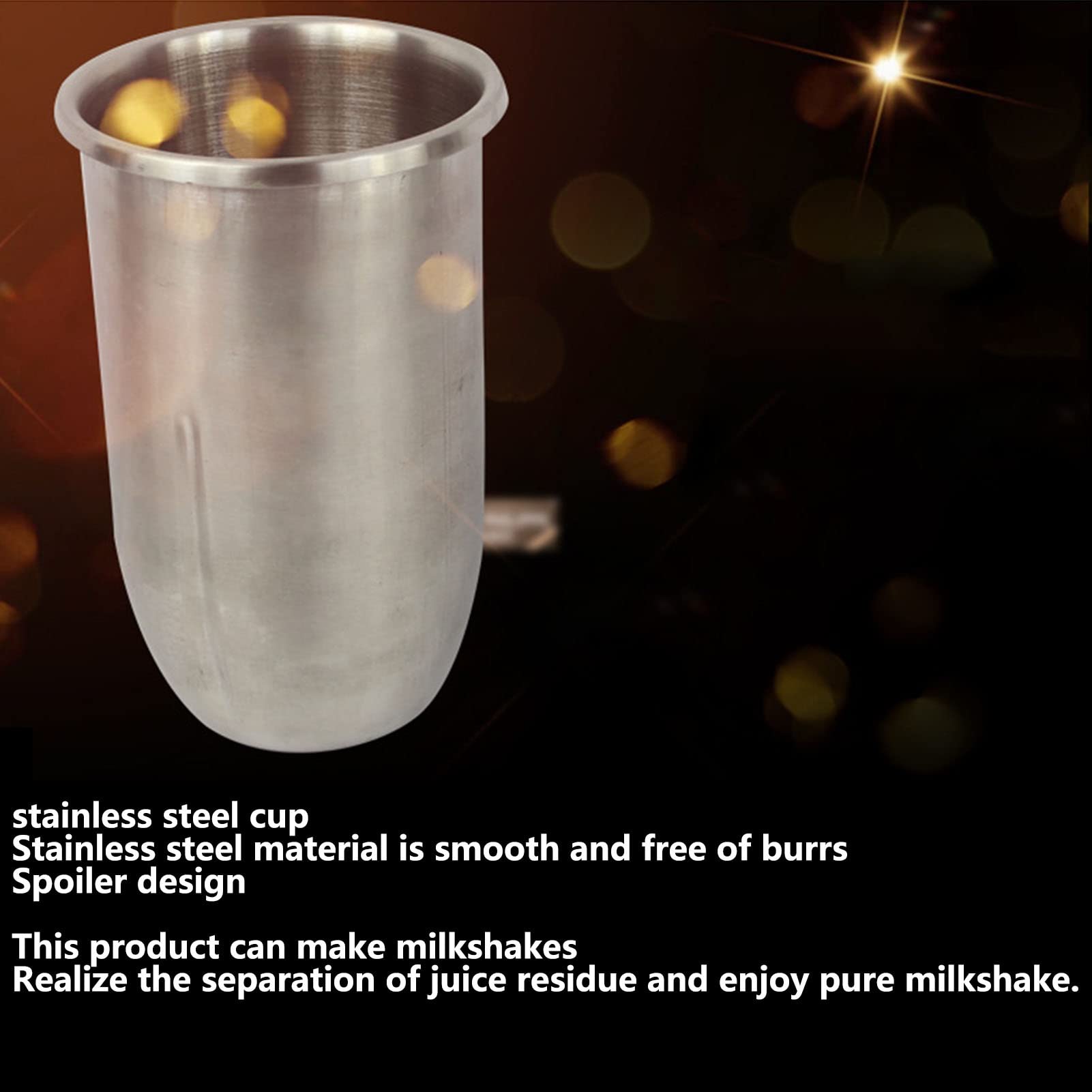 Frullatore Di Creatori Di Frappshake Macchina Da Shaker Al Latte Elettrico 2 Velocità Protein Shaker Acciaio Inossidabile Bevi Mixer Per Bar Ristorante Shaker Cocktail Per I Frullati Di Neve Cocktail