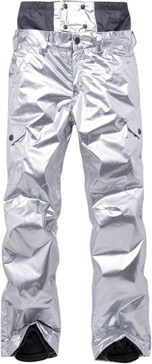 Women's Outdoor Thick Warm Ski Pants Waterproof Snowboard Trousers