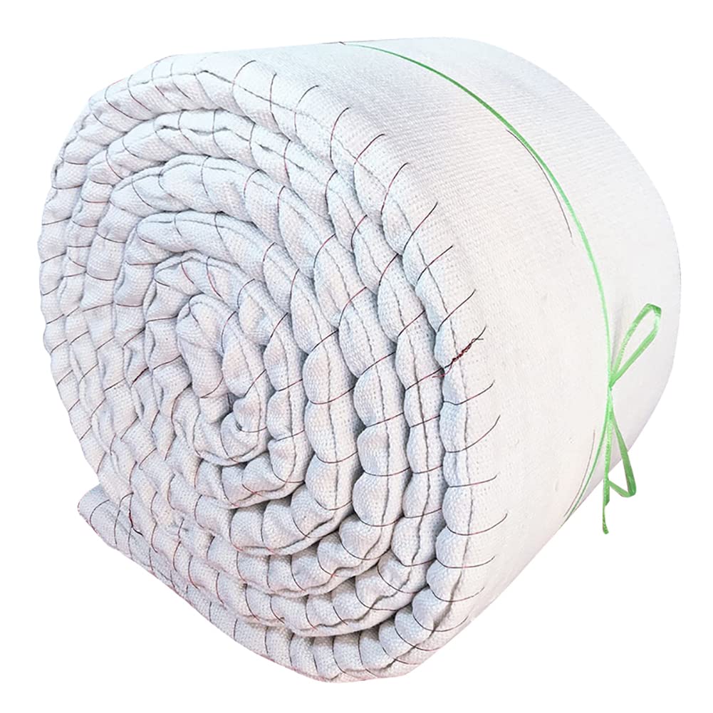 Manta de fibra cerámica， Colcha aislante de fibra cerámica: manta aislante contra incendios for estufas, hornos, fuego, calderas, 40 mm x 600 mm x 900 mm(30mmx600mmx900mm)