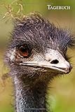 Tagebuch: Emuportrait, Emu. Format A5, 120 Seiten, fein hellgrau liniert. Notizbuch, Planer, Tagebuch, Journal und perfektes Geschenk für Tierfreunde, Emu Liebhaber. (German Edition)