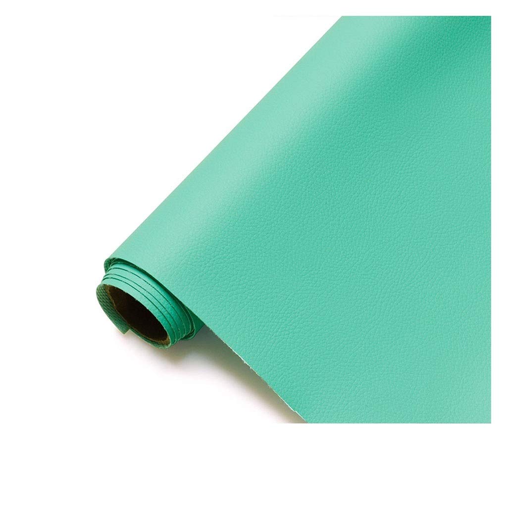 Simili cuir anti-fissuration vert b pour réparer un canapé