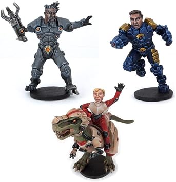 Dreadball MantiCorp Showboaters All-Stars 3 Figures