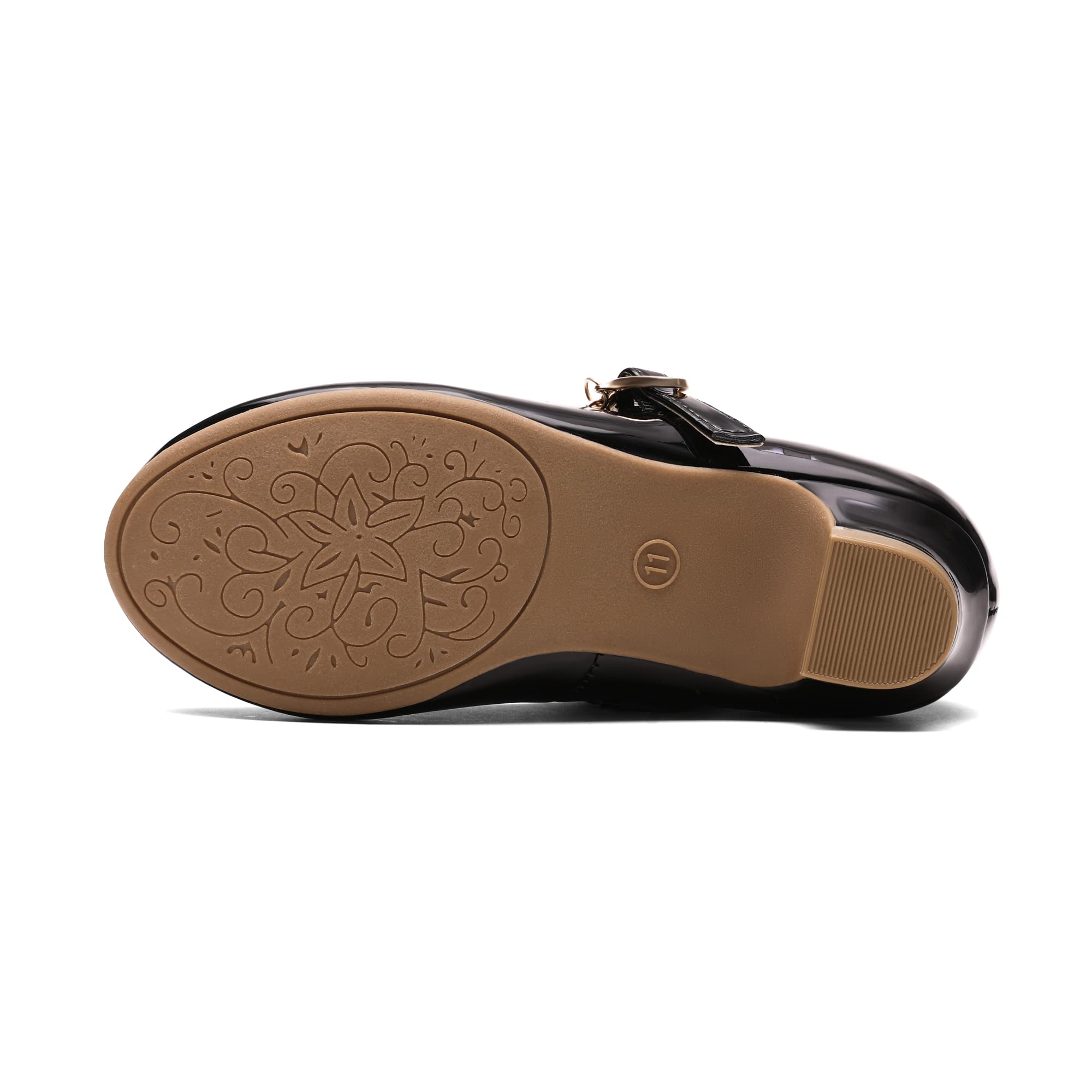 DREAM PAIRS Ballerines Filles Mary Jane Chaussures de Princesse Chaussures de Communion Chaussures d'école