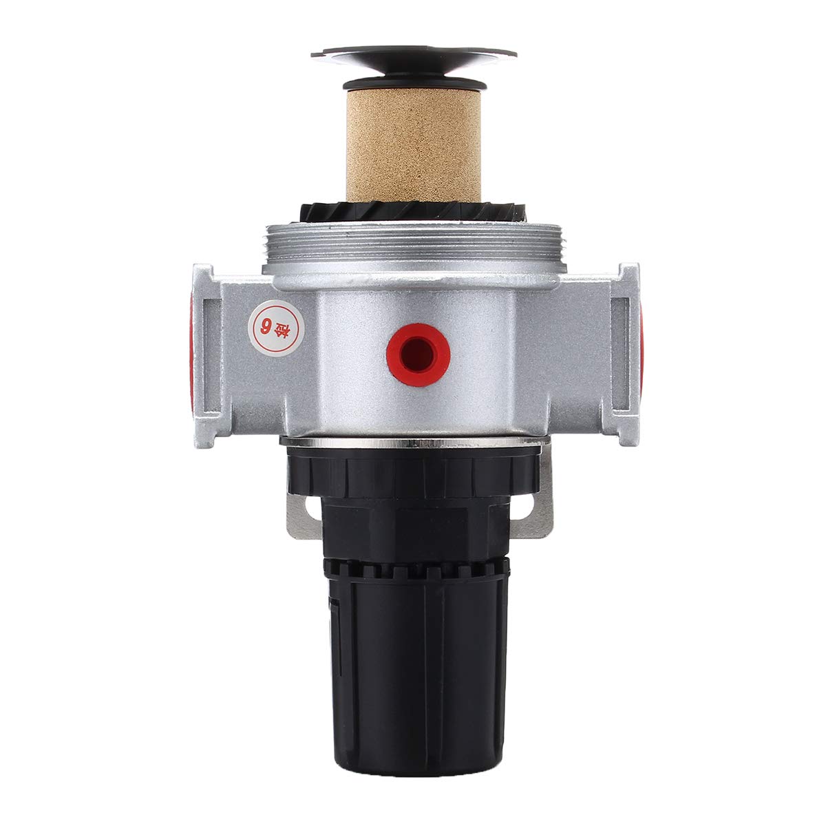 1/2 "Regolatore Compressore Aria Mid Flow E Combo Filtro con Manometro Scarico Manuale 150Psi
