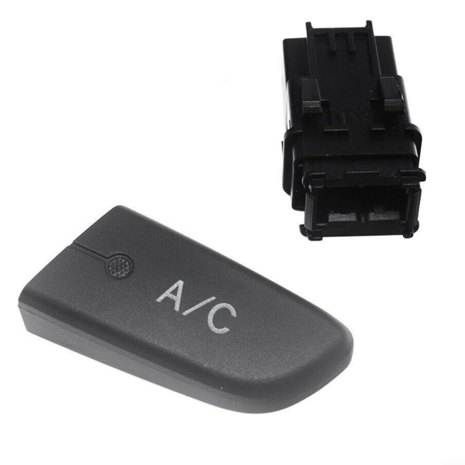 Manopola interruttore CA 6554.KX tappo pulsante aria condizionata per Toyota Aygo C1 2005 – 2014 nero ABS di ricambio