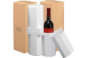 2-in-1 Protective Wine Shipping Box for Safe and Easy Transportation