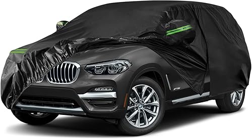 Funda impermeable para automóvil de repuesto para BMW X3X3 M 2011 - 2021 2022, 210T 6 capas para todo tipo de clima con puerta con cremallera para