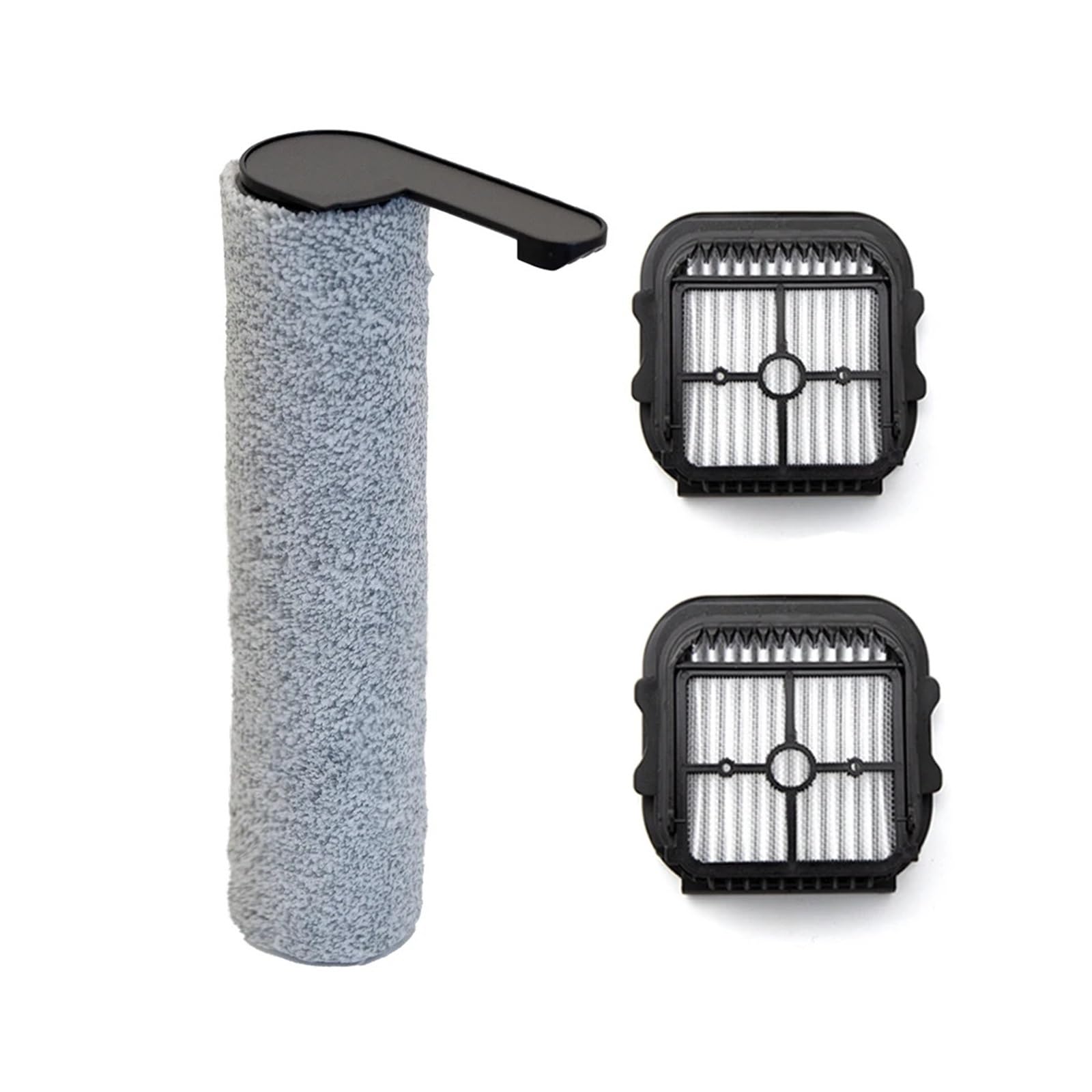 Barra de cepillo giratorio for aspiradoras húmedas/secas, cepillo principal, cepillo lateral y juego de filtros, Compatible con Laresar,S7 Pro(SET4)