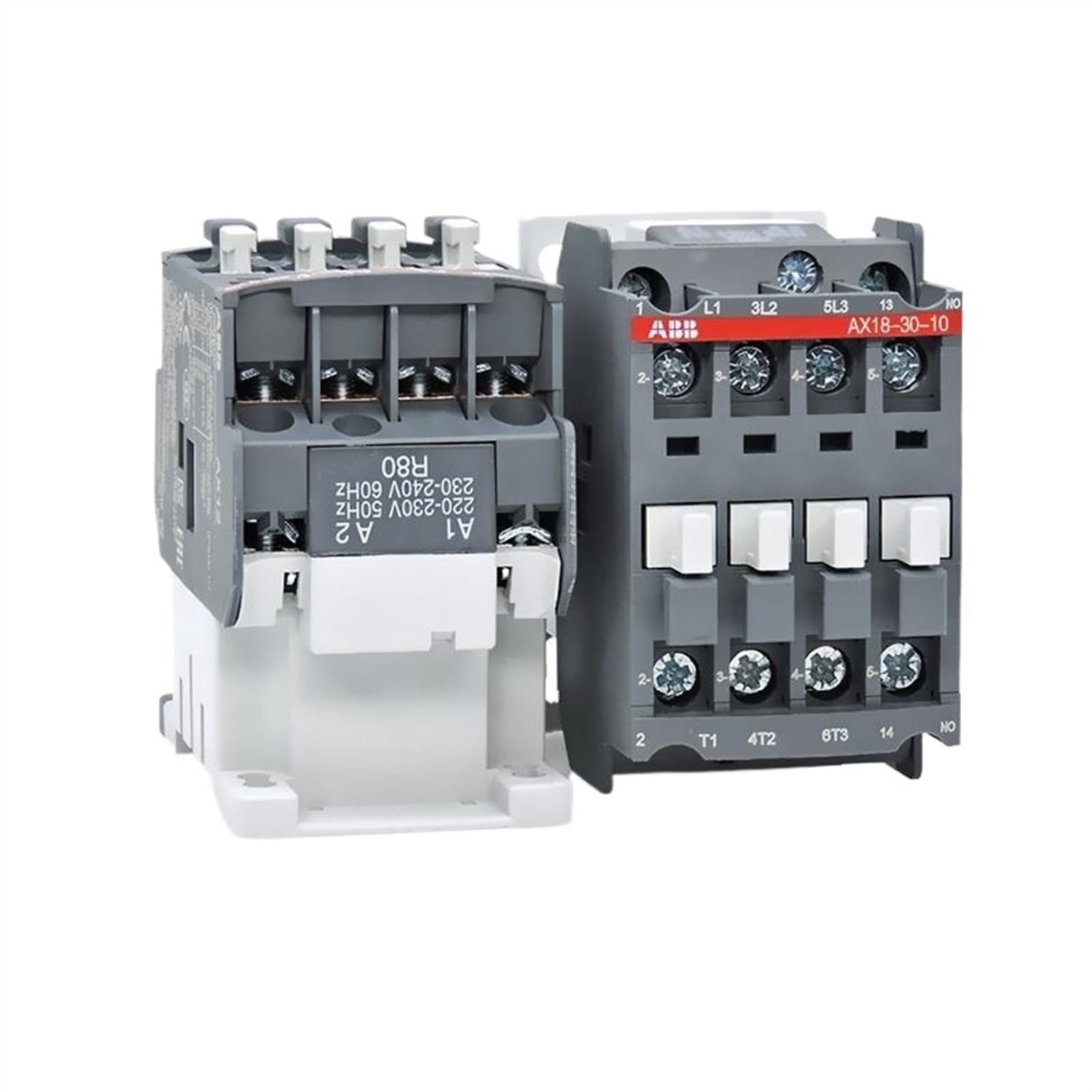 KNIUWMBMH AX18-30-10 AX18-30-01 18A 3P AC Contactor AX18-30-10 AX18-30-01 Coil Voltage AC220V AC110V AC24V AC380V(Ax18-30-10 Ac380v)