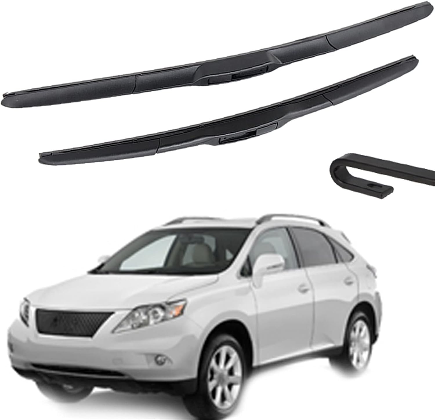 ZhangXD Front Windscreen Wipers For Lexus RX400H 2004 2005 2006 2007 2008 2009 2010 2011, Windshield Window Brush Front Wiper Blades All-Weather Replacement Set Easy Installation