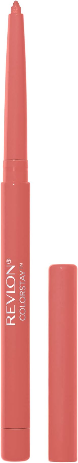 Revlon Lip Liner, Colorstay Lip Makeup with Built-in-Sharpener, Longwear Rich Lip Colors, Smooth Application, 680 Blush, 0.01 oz