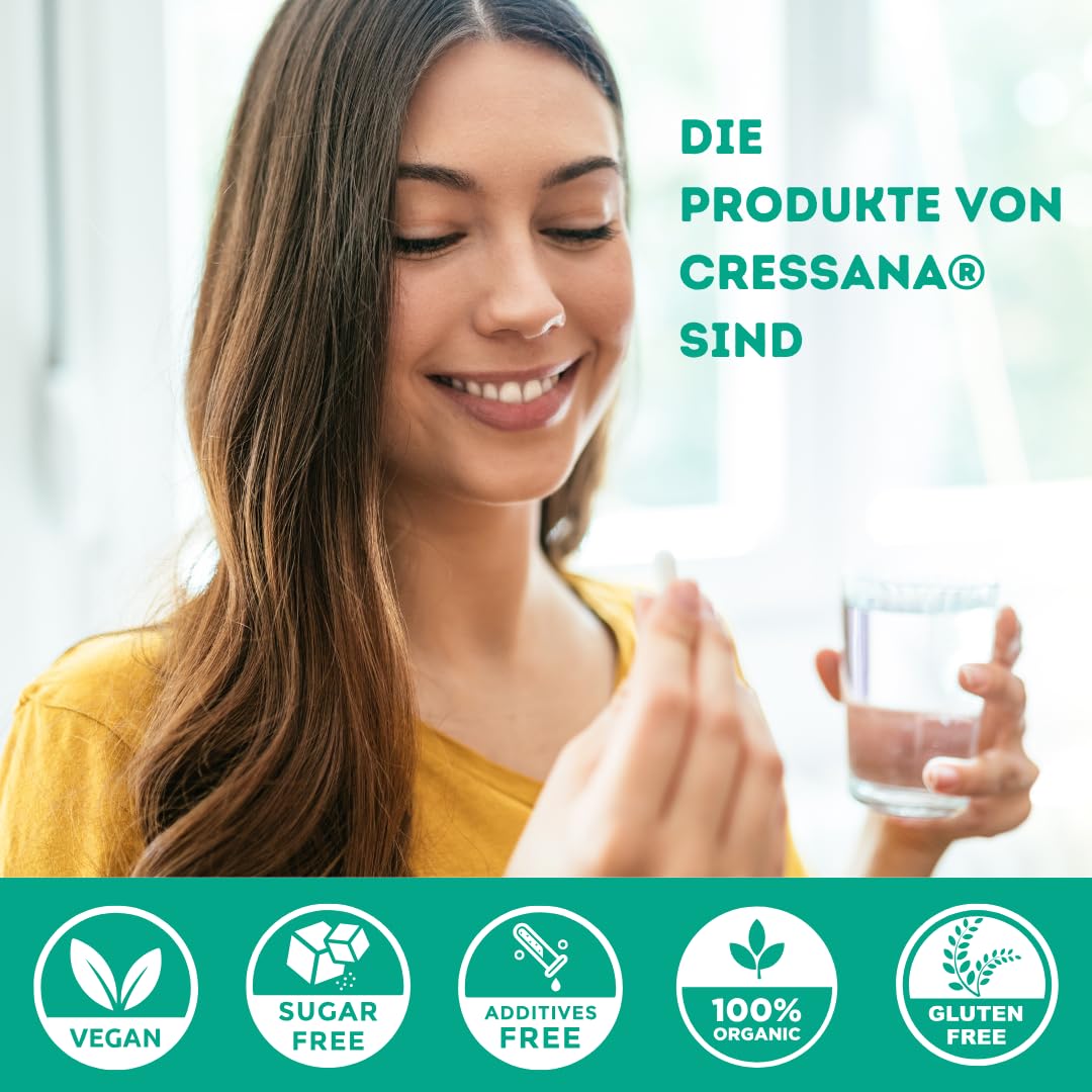 CressanPure – 60 Kapseln – Bio-Detox und Immunsystem-Unterstützung – Fördert Natürliche Reinigung, Steigert Energie & Vitalität, Vegan und Chemiefrei