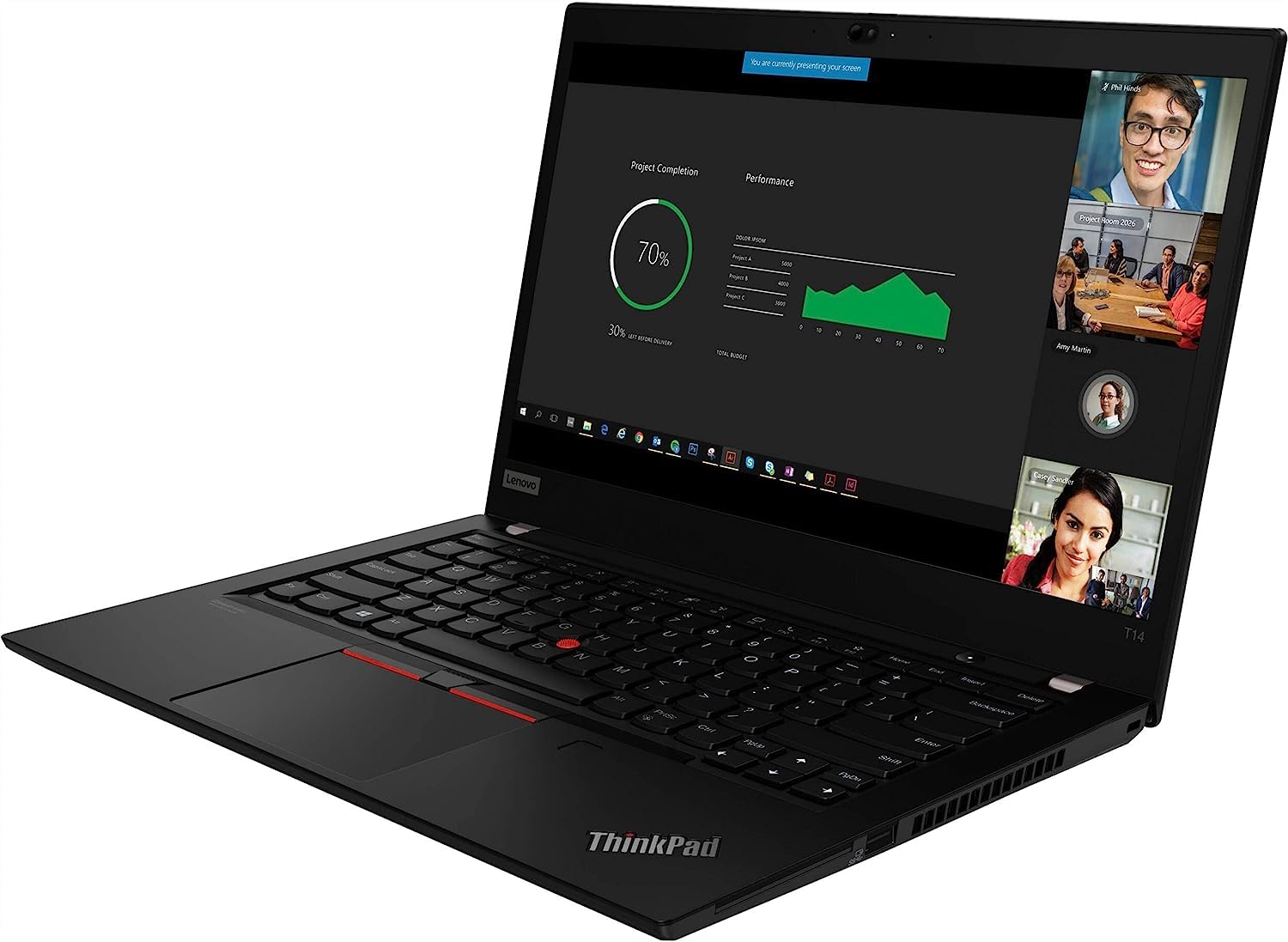 Lenovo Laptop ThinkPad T14 Gen 2 School & Business (AMD