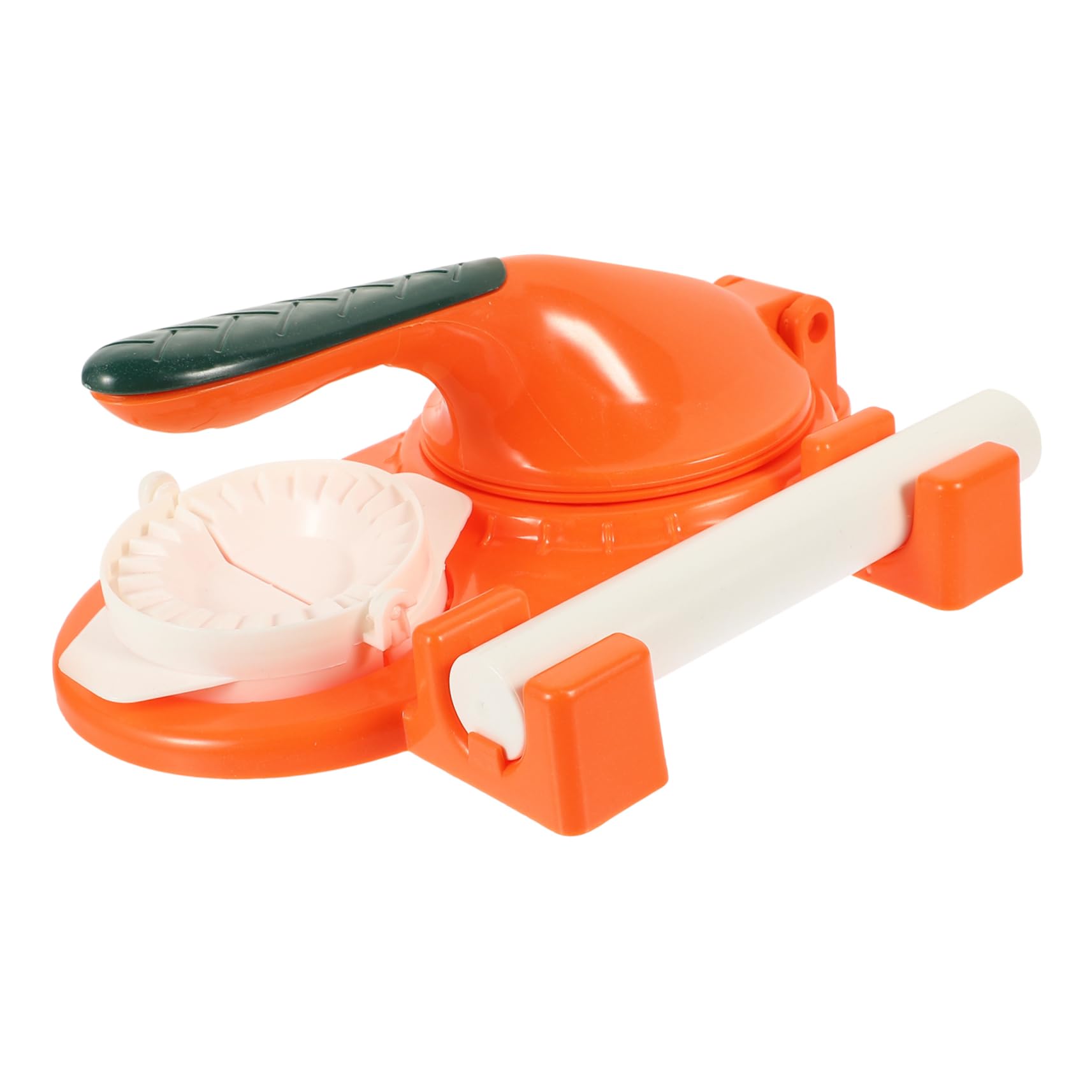 PRETYZOOM Manual Dumpling Skin Press Machine Dumpling Wrapping Tool Easy Clean Multifunctional for Tortilla Pasta Random Color