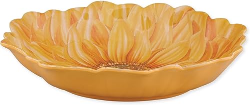 Miniatura 7 de Supreme Housewares Magnolia - Cuenco de melamina en forma de pétalo, sin BPA, diseño floral para ensalada, fruta, pasta o entretenimiento al aire