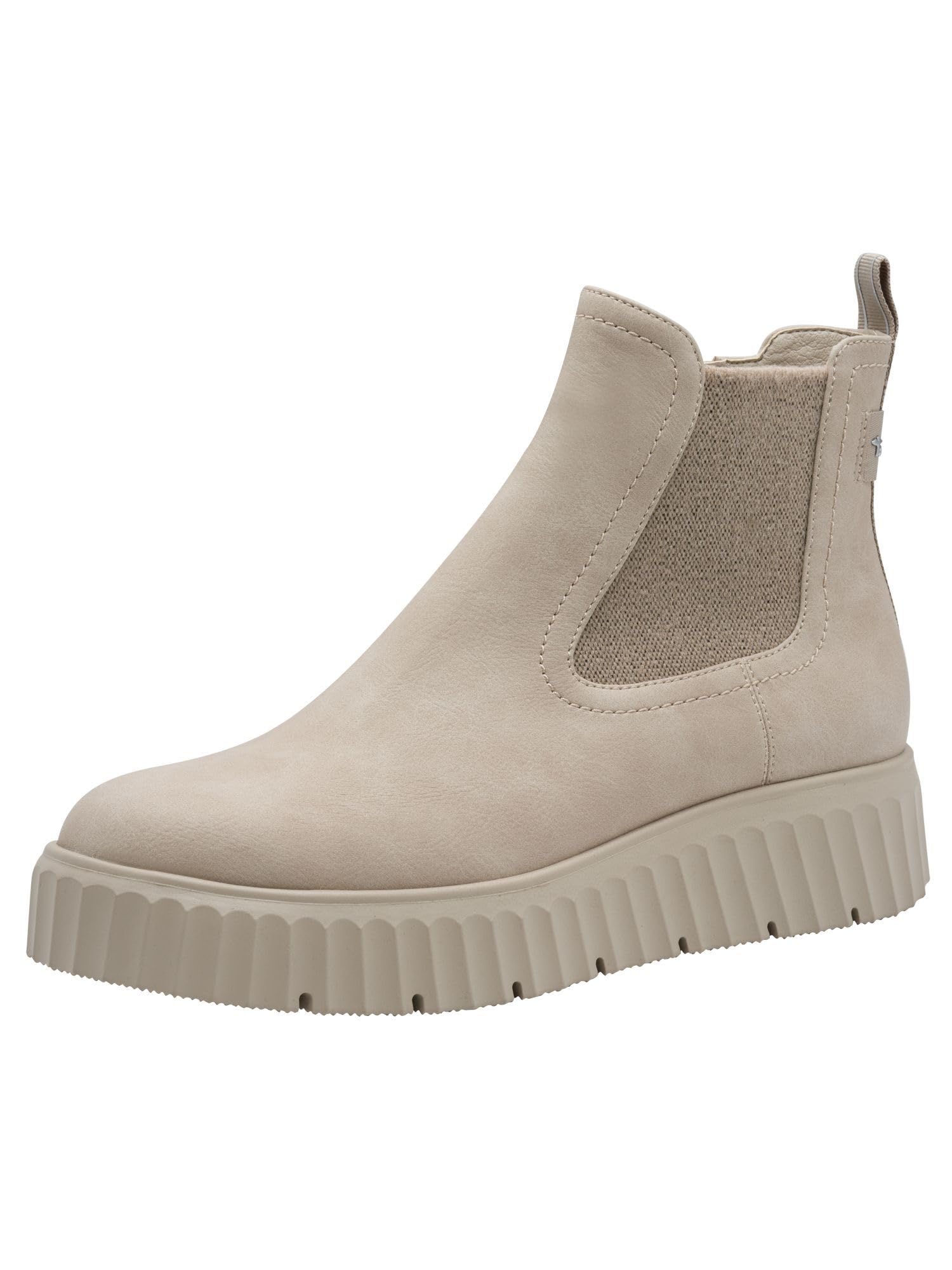 Tamaris Women's Flat Ankle Boots 1-25420-45, lightgrey, 6.5 UK