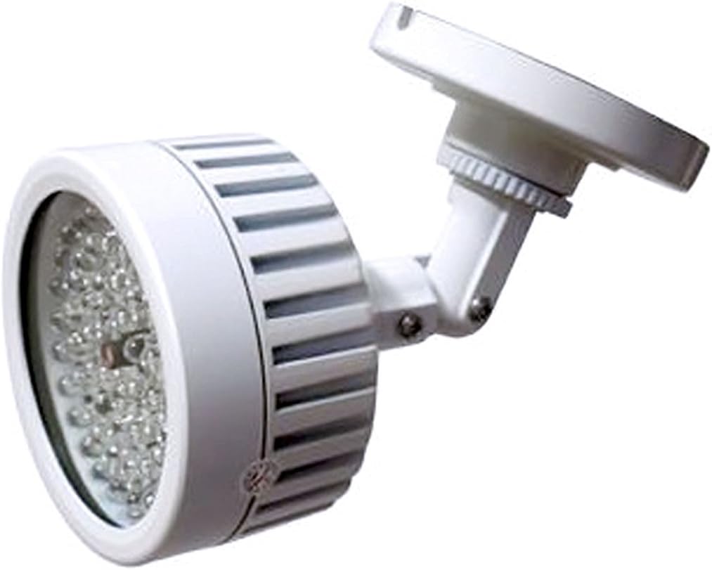 CMVision IR56-56 LED Indoor/Outdoor Long Range 100ft IR Illuminator With Free 500mA 12VDC Adapter（ 12V DC 3A Power Adapter NOT included ）