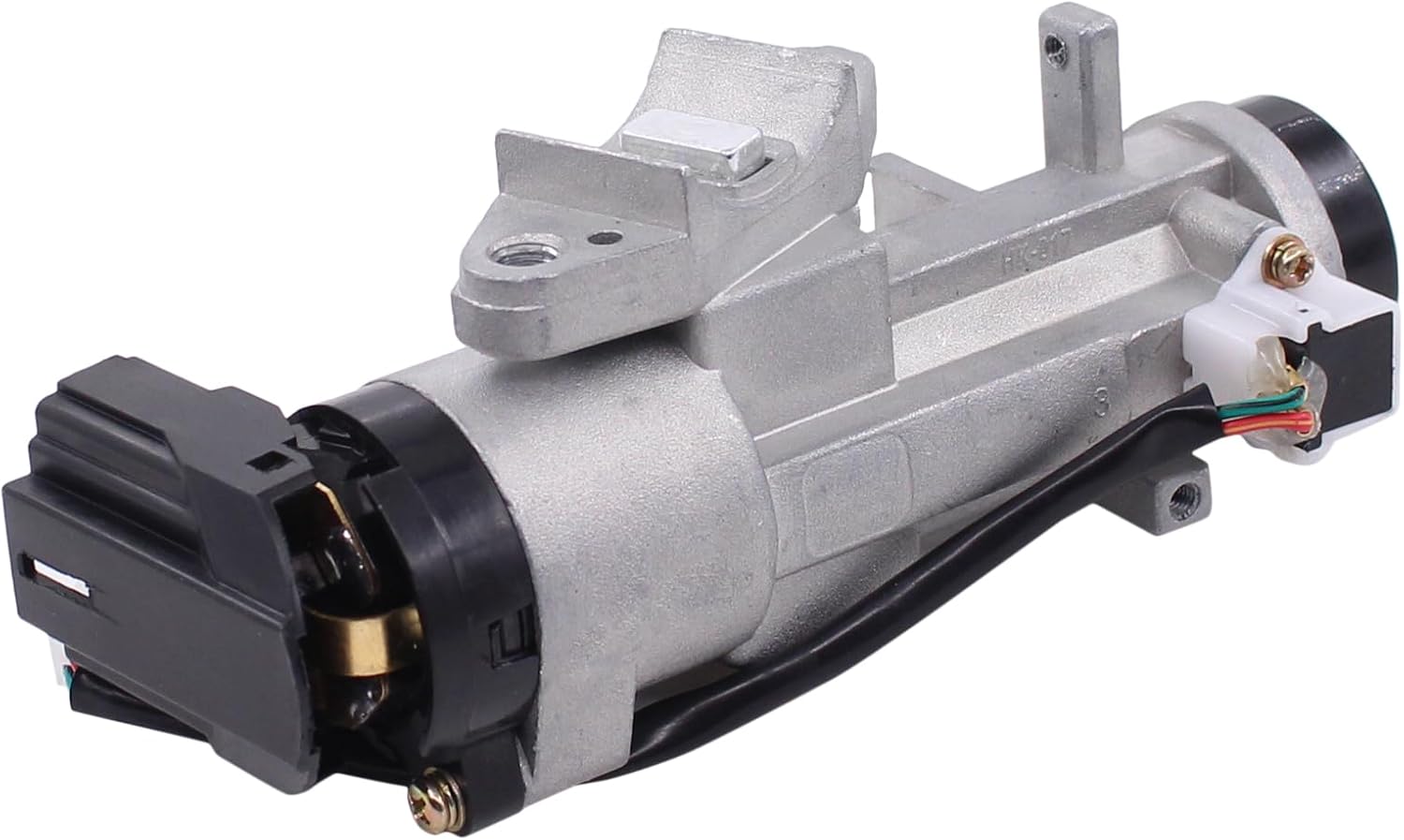 MOTOKU Ignition Lock Housing and Cylinder Switch Keys Assembly for Chevrolet Aveo 2004-2011 Optra 2004-2006 for Pontiac Wave 2005-2008