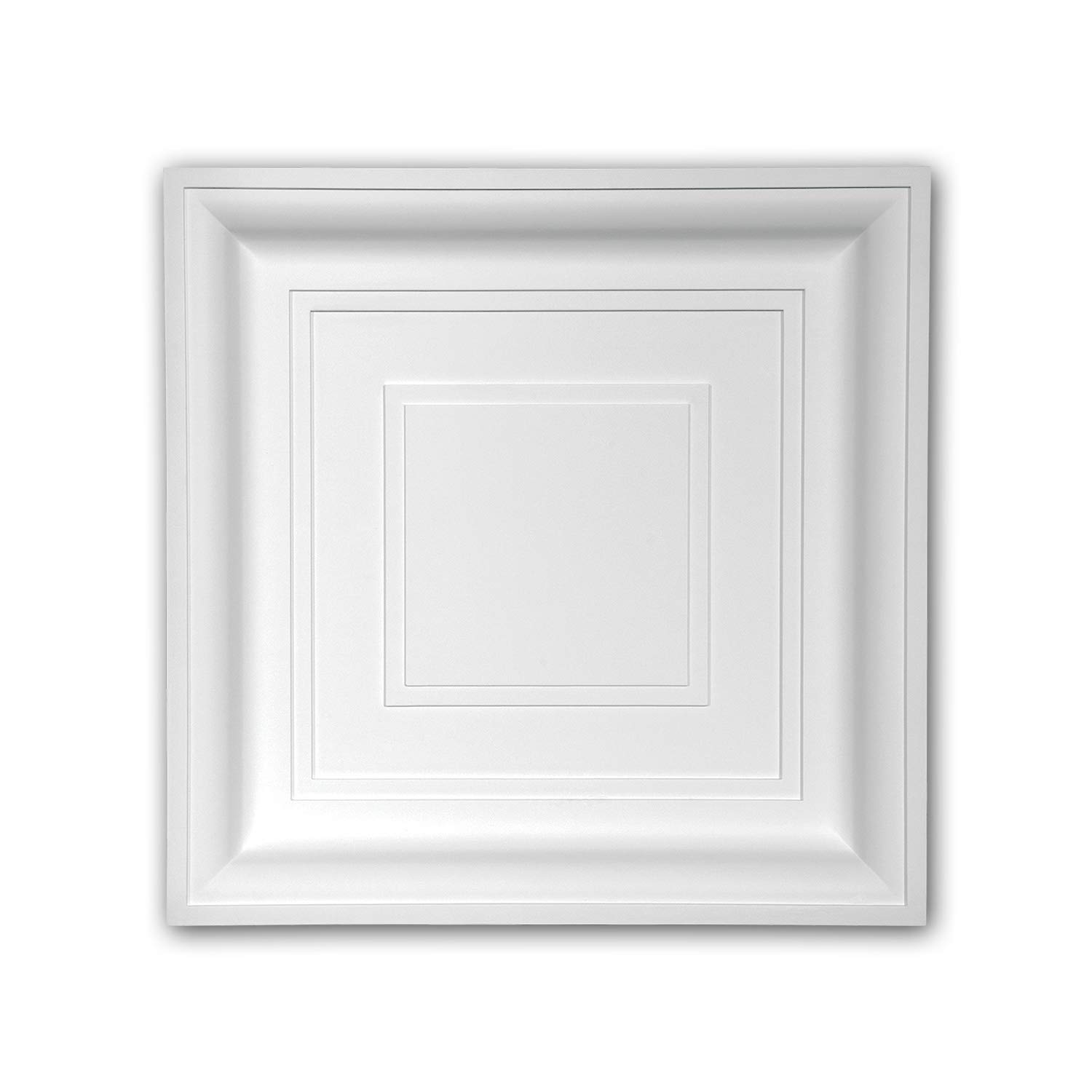 Elemento para techo 157002 panel moderno blanco para salones contemporáneos