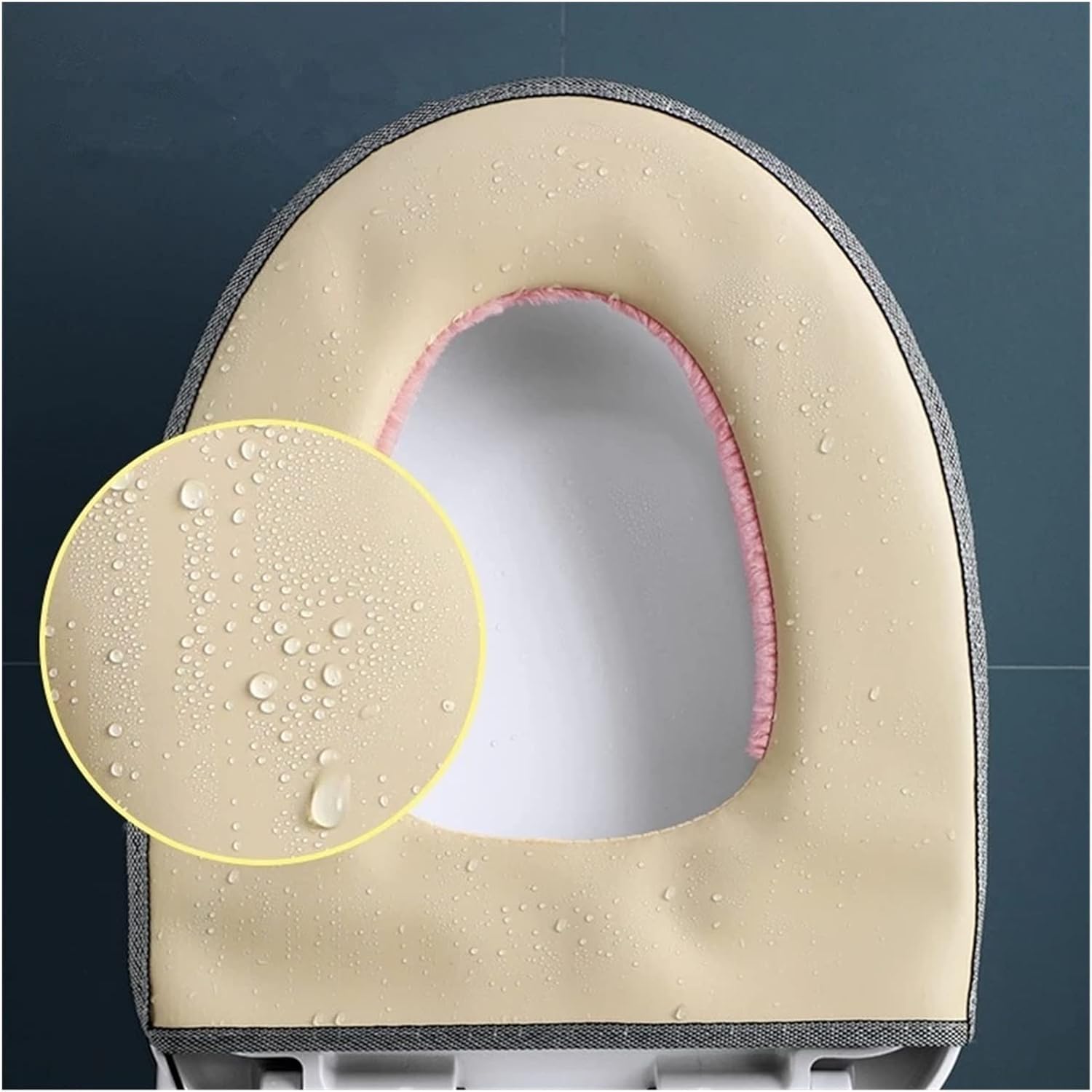 Universal Set Suitable for Home Decoration Toilet Cushion Seat Cover Toilet Lid Cover Accessories Toilet Seat Cover