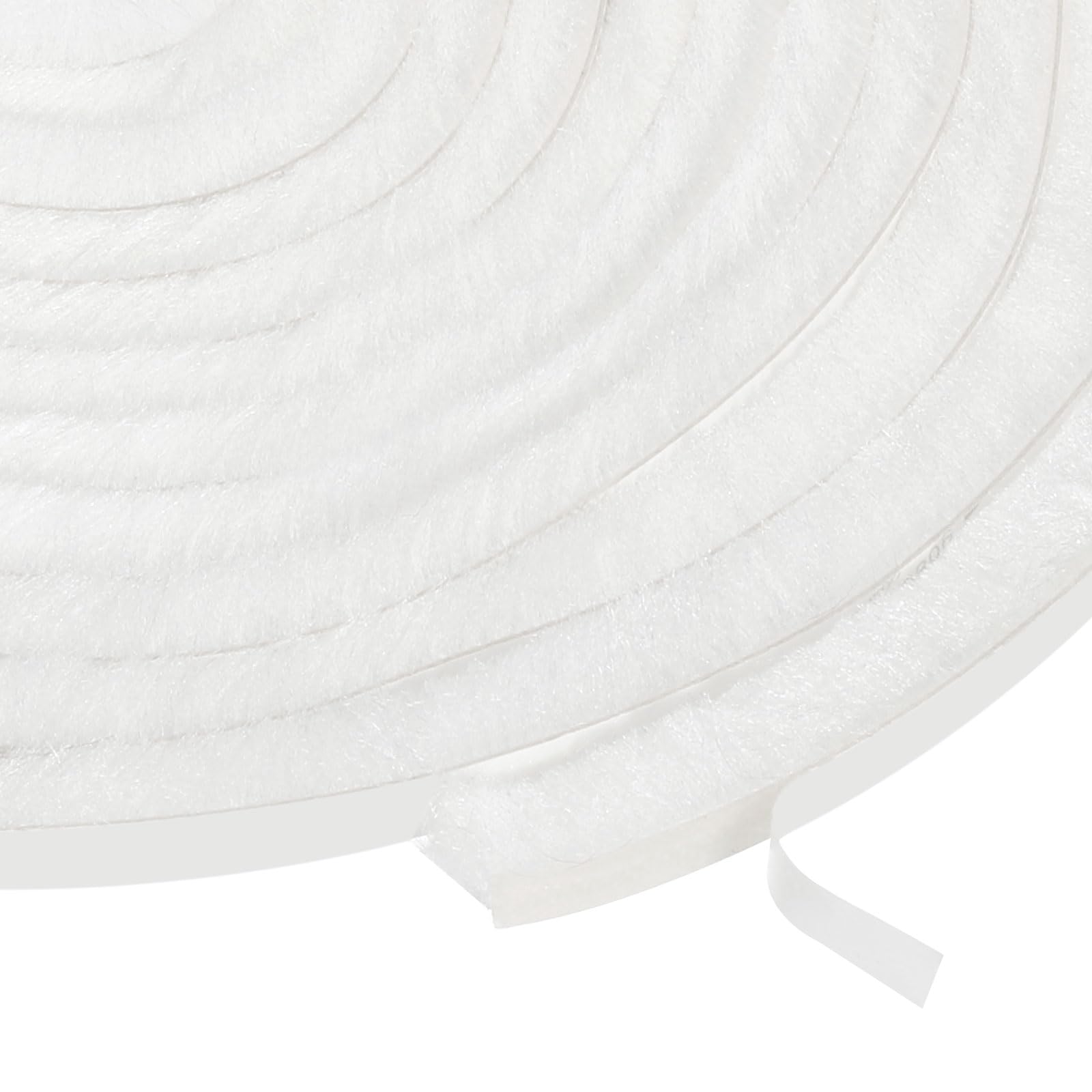 Joint étanchéité autocollant uxcell blanc en mousse pour fente de fenêtre et porte