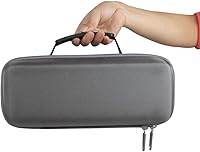Vista 6 de Hermitshell Funda de viaje para JBL Charge 4/JBL Charge 5 Altavoz Bluetooth inalámbrico portátil impermeable (gris)