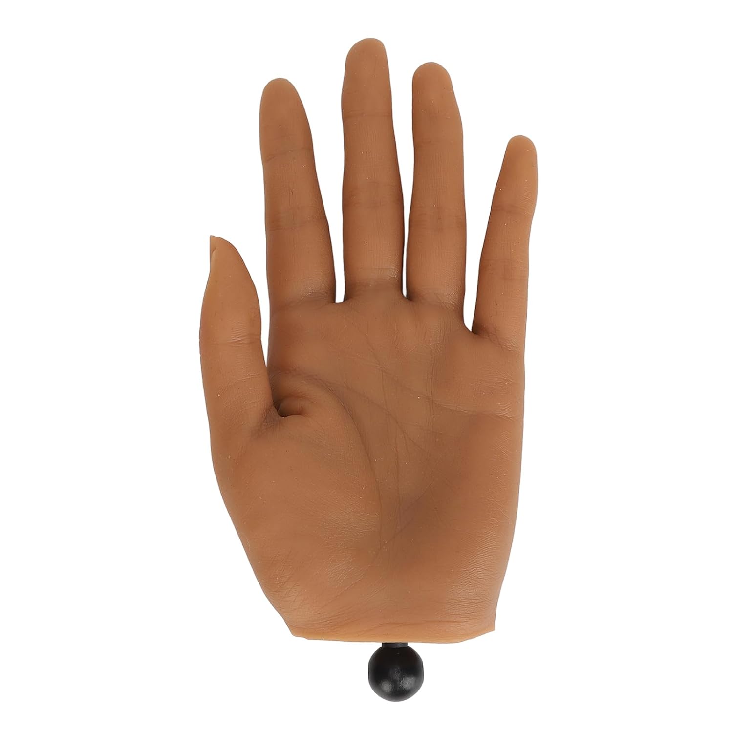 2 Set Practice Nail Tips Art Trainer Hand Tool, Nail Art Training Practice Hand with Clamp Stand Bracket Left Right Hand Bendable Joints Adjustable Silicone Mannequin Hand