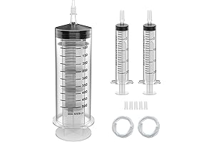 500ML Large Syringe for Precise Feeding and Dispensing in Laboratories and for Pets