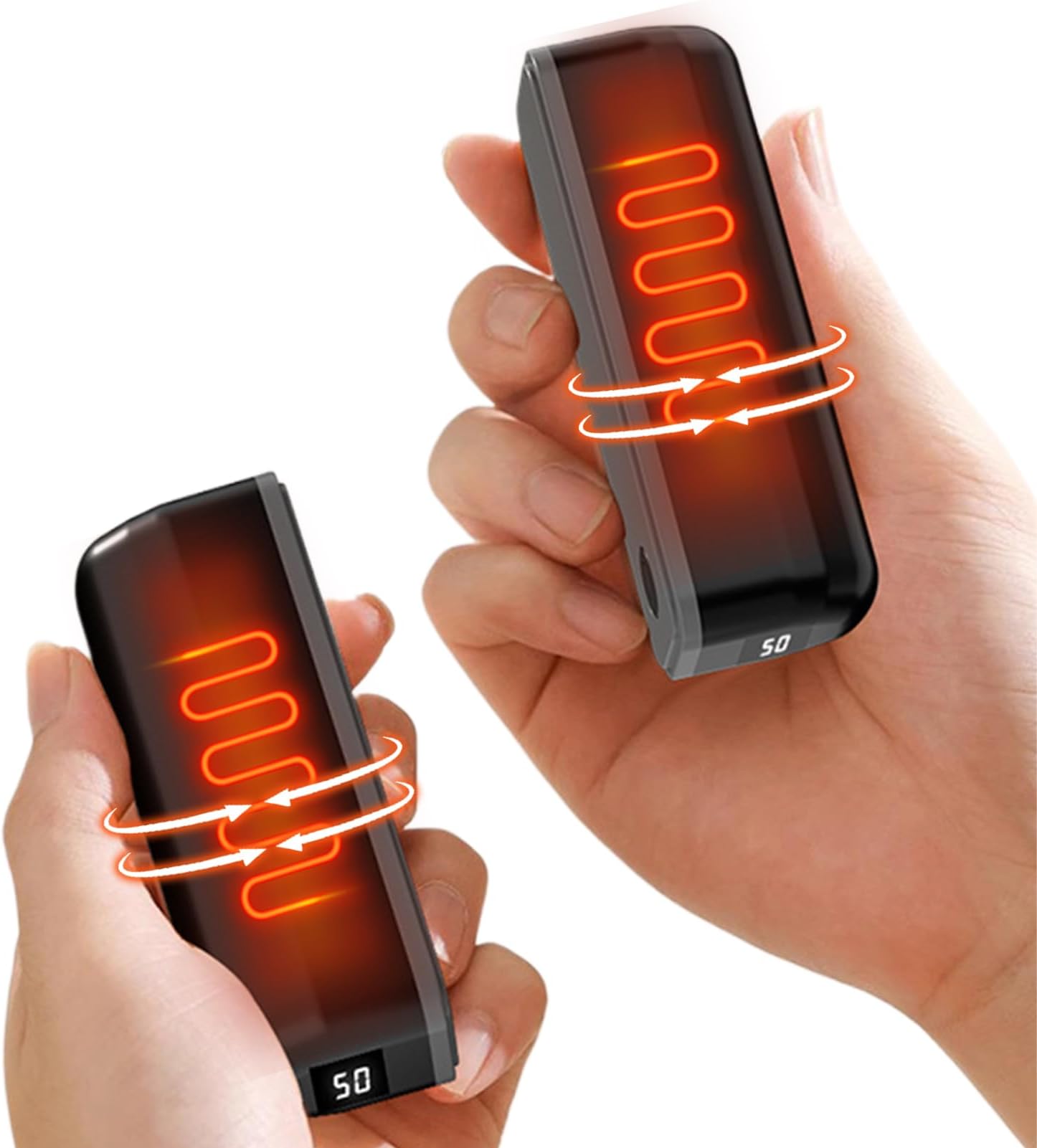 Magnetic Hand Warmer - Mini Pocket Warmer, Efficient Heating Unit, Outdoor Device, Easy Carry Device | Reliable Weather Tool fr