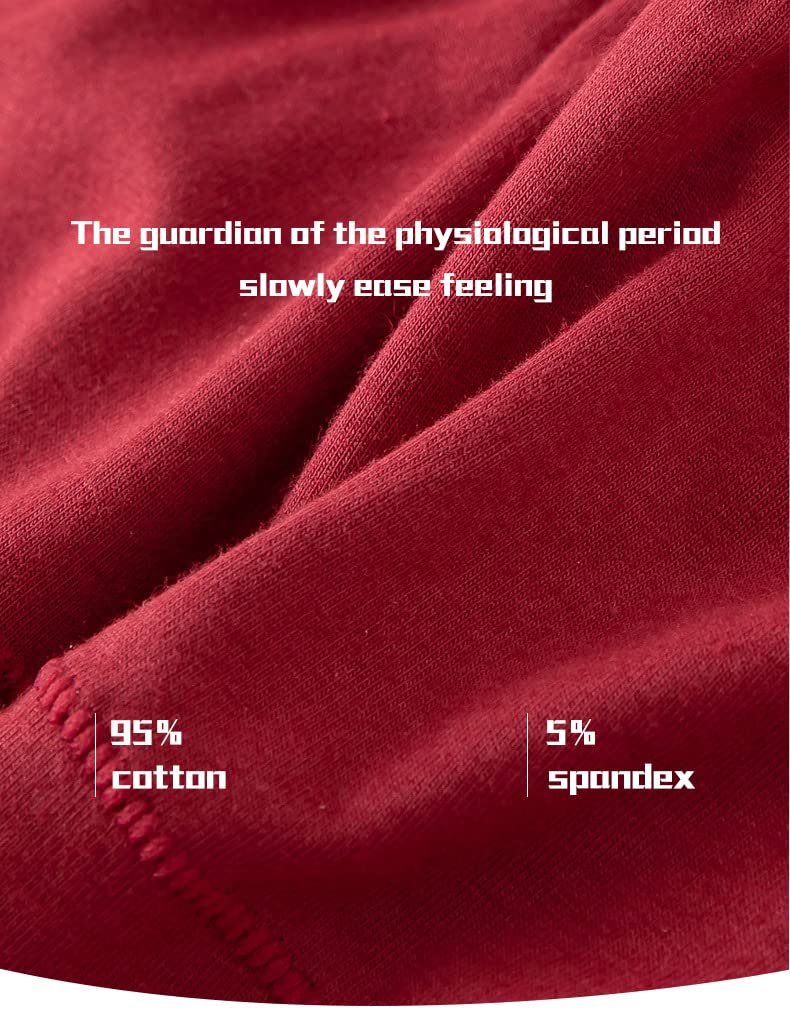 Culotte Femmes Culotte Menstruelle Pantaliers Physiologiques Pantalon Slips Postpartum Culotte 3 Couches sous-Vêtements D'Étanche