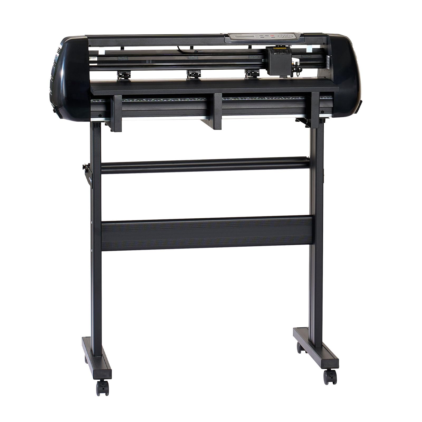VEVOR Máquina de Corte de Vinilo, con Ancho de Alimentación Máximo de 72 cm, Cuchillas Dobles y Pantalla LED, Compatible con Windows y macOS, para Proyectos de Bricolaje, 940 x 455 x 1030 mm