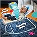Baby Einstein Ocean Explorers Kick to It Opus Musical Infant to Toddler Rocker, Baby Chair, Baby-Activated Music and Lights, Ages 0-30 Months