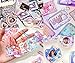 100 Sheets Stickers Deco Stickers,Photocards Journaling Anniversary Family Photo Album Arts Crafts Scrapbooking