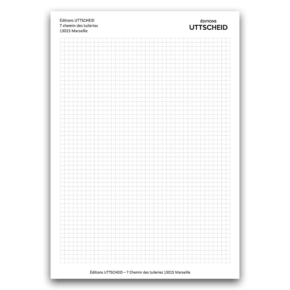 Blocco note personalizzato A4 – carta 80 g incollata in testa senza copertina – personalizzabile – UTTSCHEID (10)
