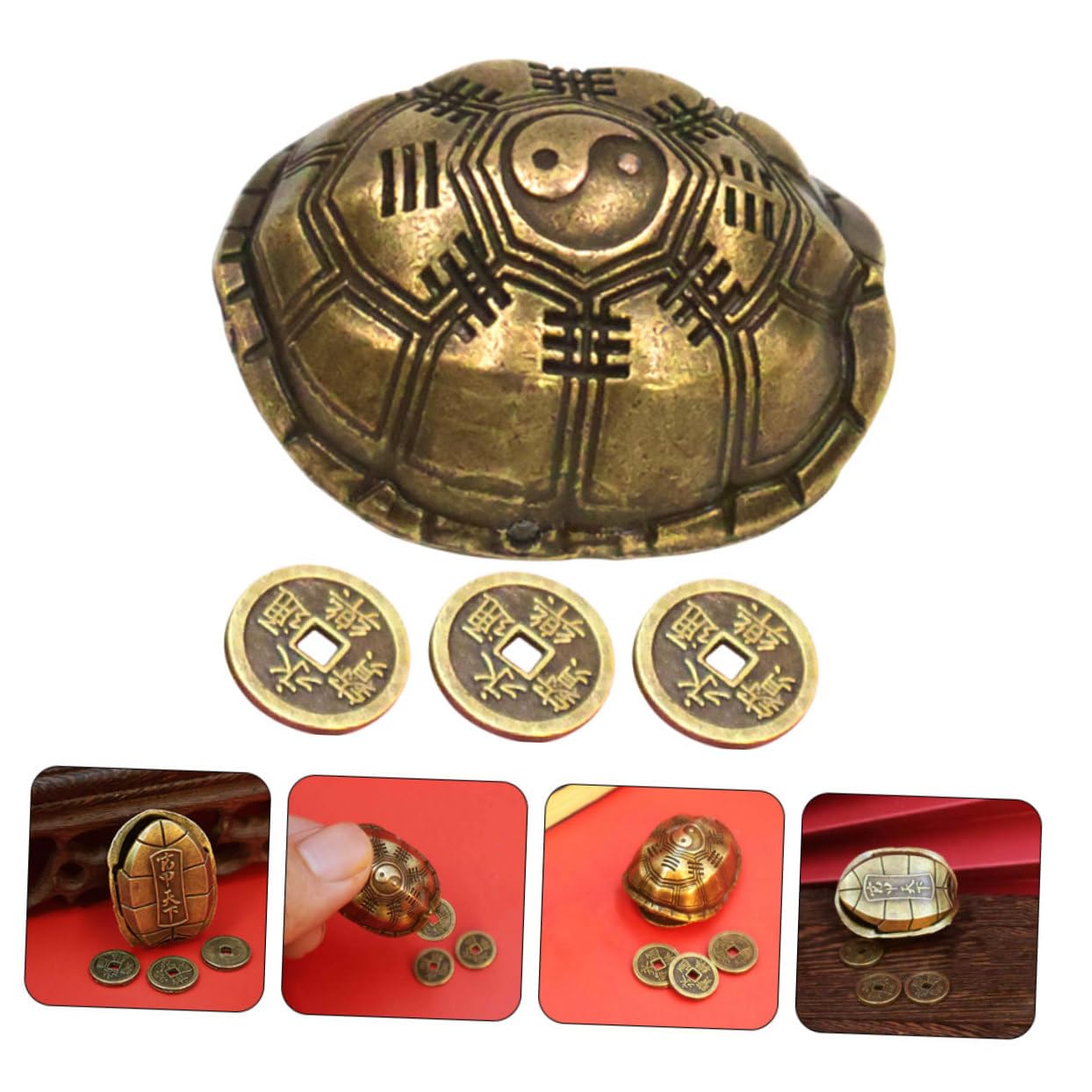 古代の印鑑 副葬品 印鑑 亀印 二重印鑑 アンティーク 2セット 骨董品 印鑑