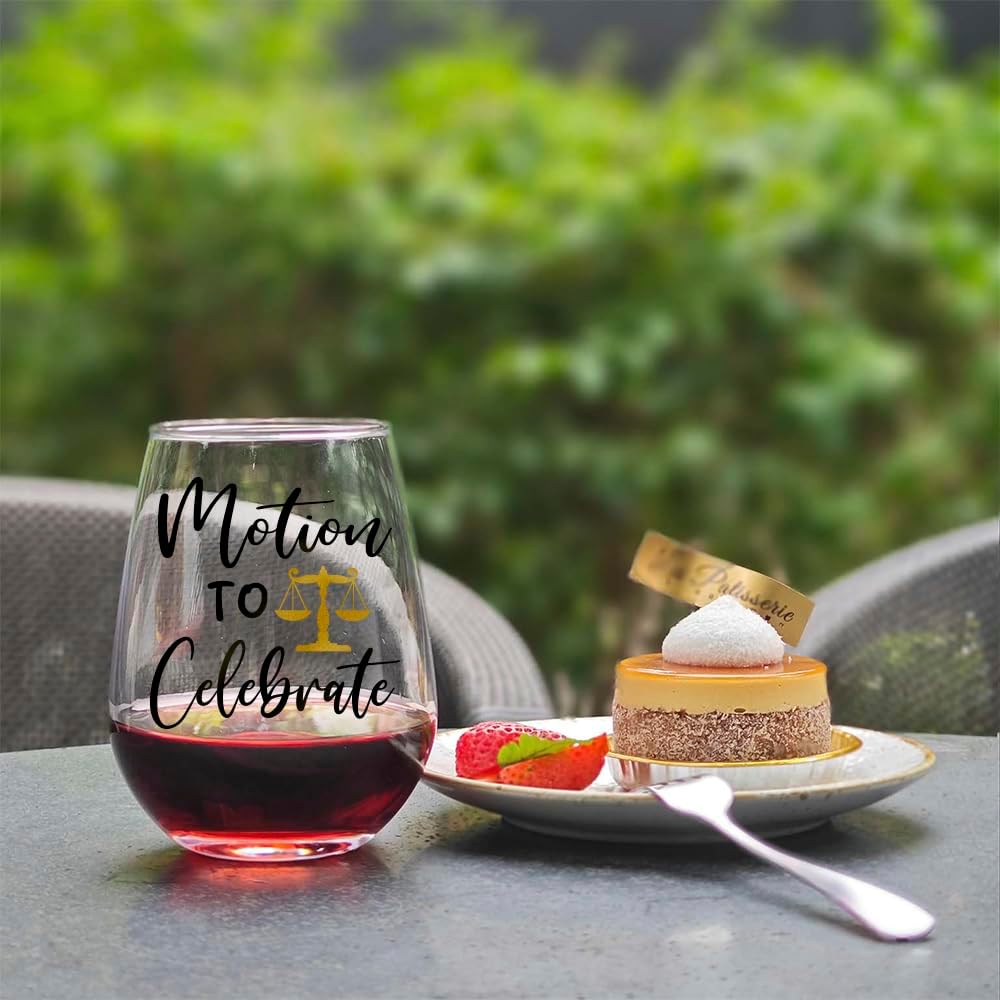 Funny Lawyer Gifts for Men Women Future Lawyers Attorneys, Motion To Celebrate Cup Graduation Gifts for Law Students New Grad Attorney Paralegal, Passing The Bar Exam Gift - Image 4