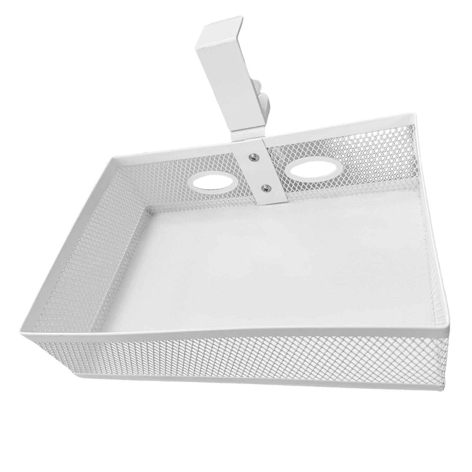 Woedpez Under Desk Organiser Rack with Spacious Capacity Multifunctional Tray and Basket for Supplies and Personals Item Supplies Holder