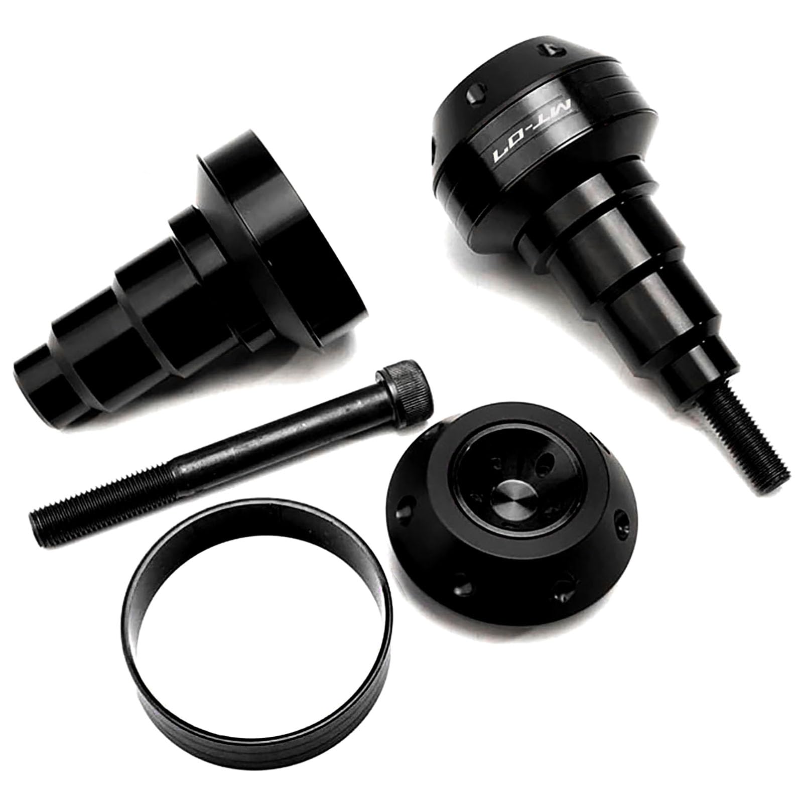 MOWOK 2 pezzi Tamponi Paratelaio Moto Accessori per MT07 MT 07 MT-07 TRACER 2021 2022 2023 2024 2025 MT07 FZ07 2014-2020 Protezioni del Anticaduta protezione