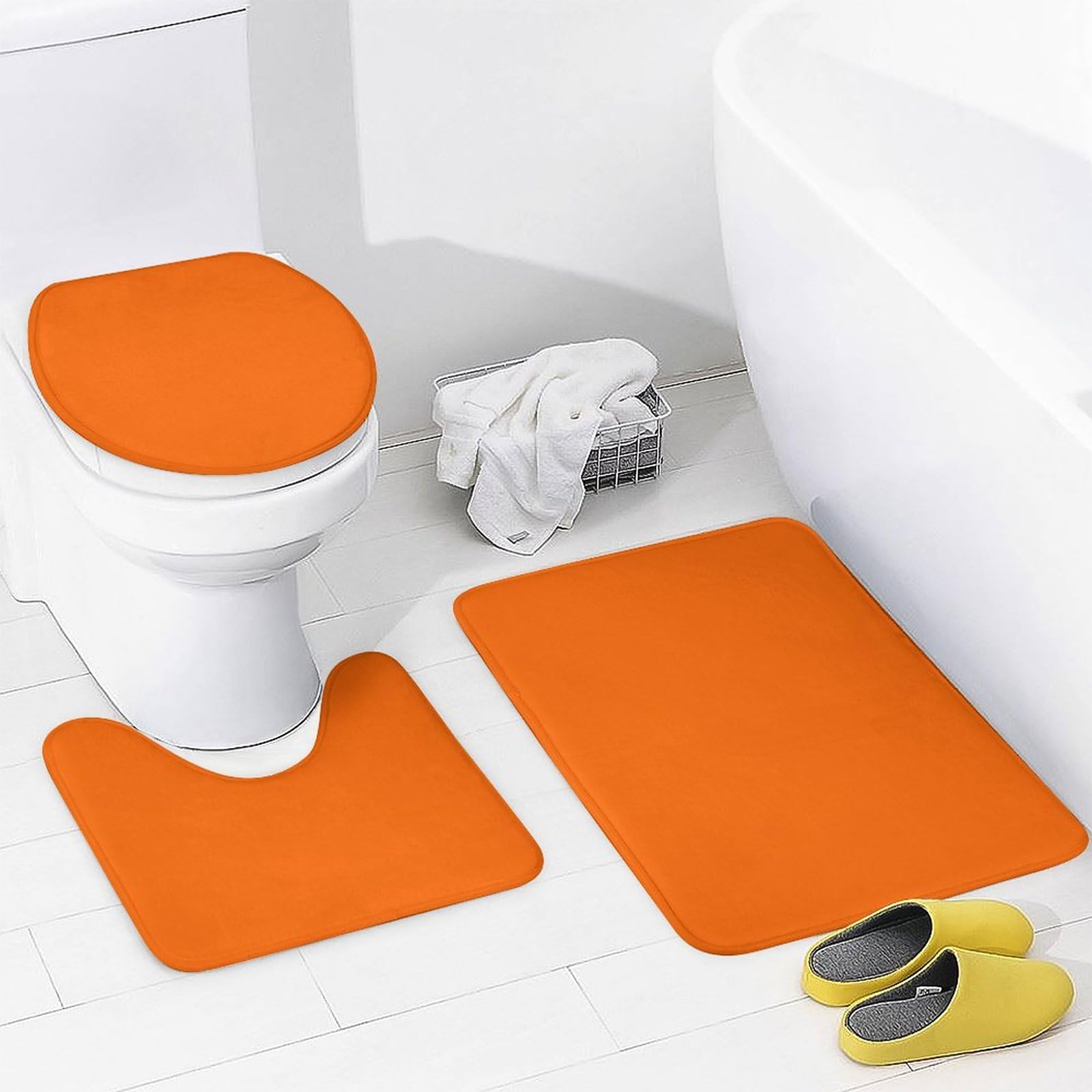 Alfombrilla De Baño Con Relieve De Piedra Para Evitar El Deslizamiento, Alfombras De Baño En