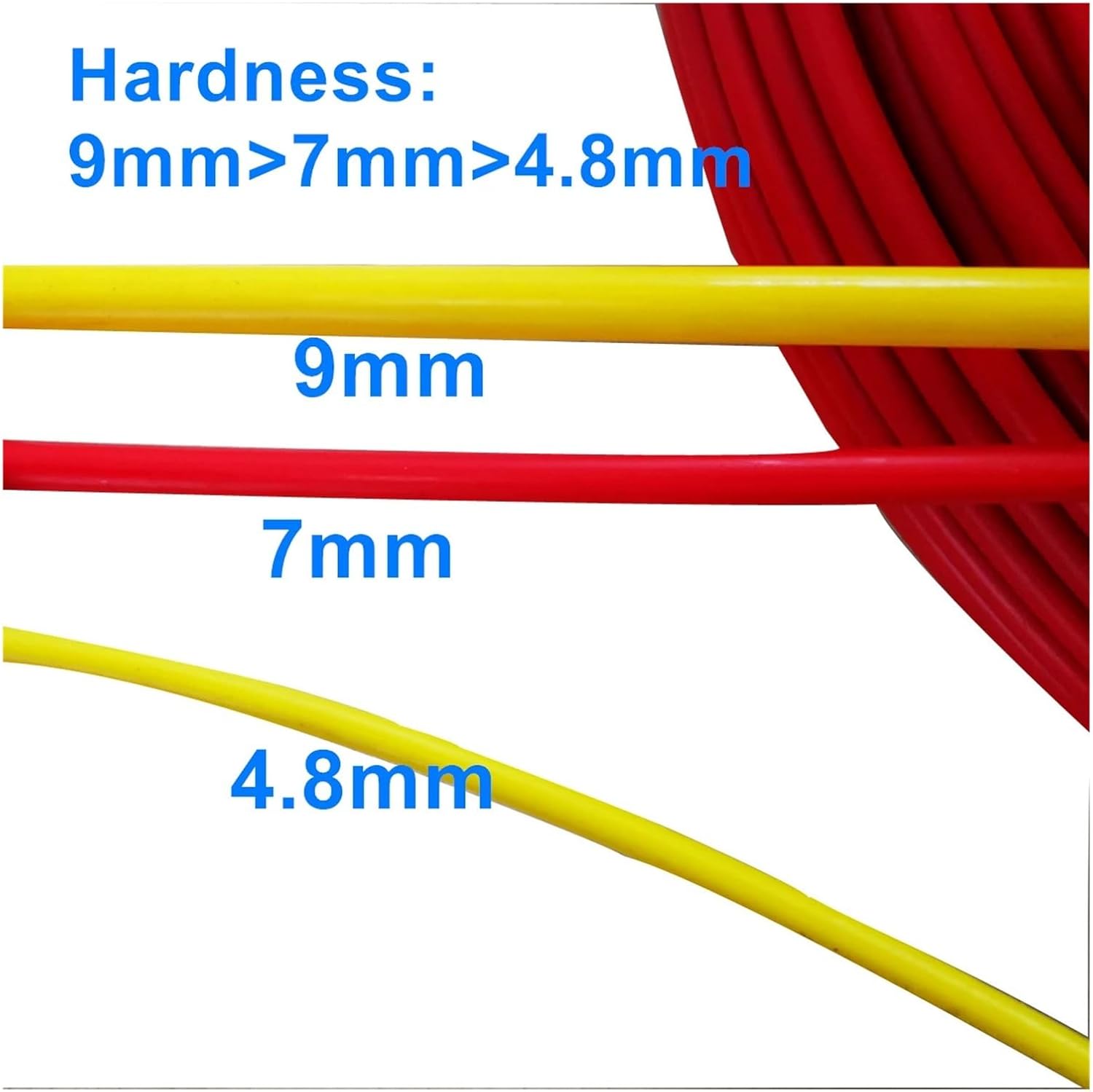 Drain Inspection Camera 7mm Cable 100M Pipe Inspection Video Camera 9 Inch with DVR 8GB TF Card, Waterpoof 23MM Drain Sewer Pipeline Endoscope