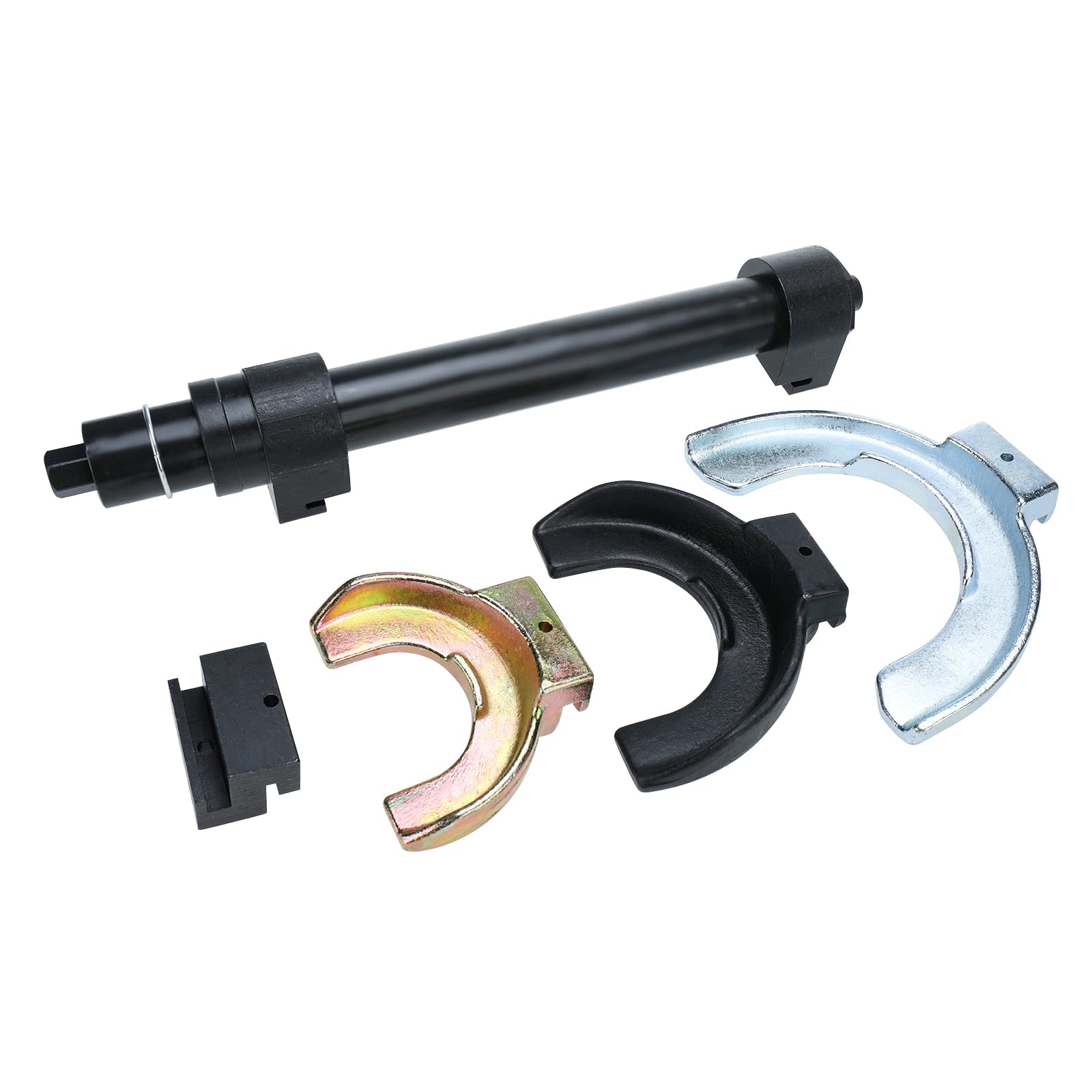 BOOMSTART Ensemble de tendeur à ressorts McPherson universel pour suspension de voiture, amortisseurs, systèmes de jambes de force, jambes de force, jambes de force, outil de tuning