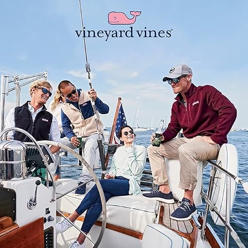 Vineyard Vines Koszulka Vintage Z Krótkim Rękawem z Kieszeniem Wielorybów Męska Koszulka, Niebieska marynarka, XL
