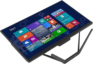 Airshi All in One Desktop, All in One PC UK Plug 1920x1080 Touch Control for Study (4+128G UK Plug)